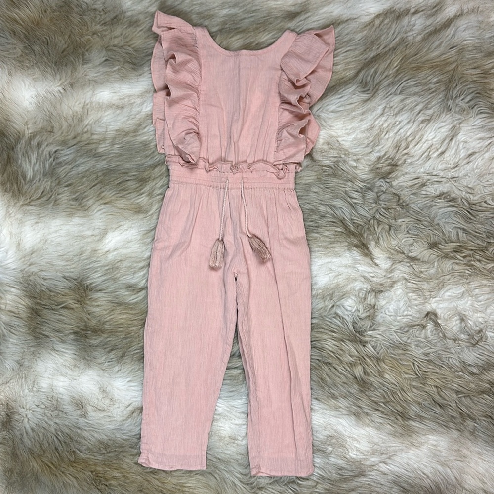 Size 4 Louis Louise Paris Ruffle Sleeveless Romper Jumpsuit